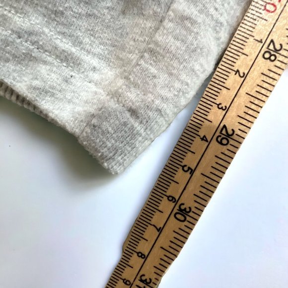 Eddie Bauer Lounge Pants Men's Large Light Heather Gray Zip Pockets Mid Rise - Picture 9 of 15